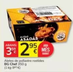 chef select - Aletas De Pollastre Rostides
