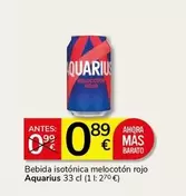 Aquarius - Bebida Isotónica Melocotón Rojo