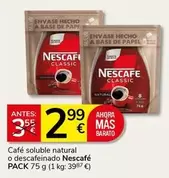 Nescafé - Café Soluble Natural O Descafeinado