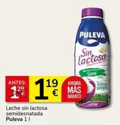 Puleva - Leche Sin Lactosa Semidesnatada
