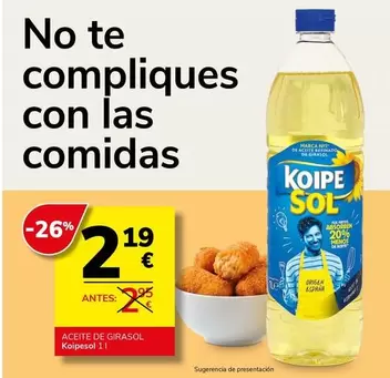 Koipesol - Aceite De Girasol
