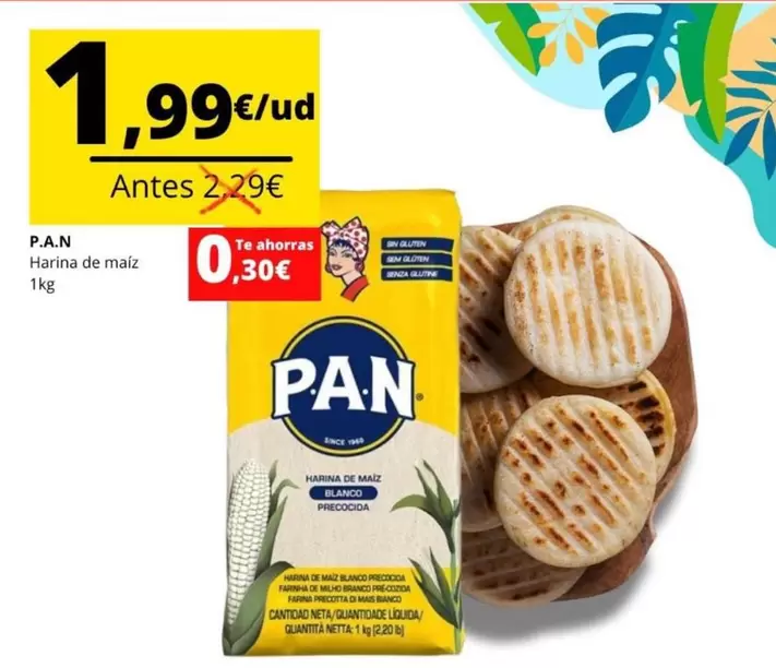 Pan - Harina De Maiz