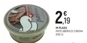 M. Plaza - Pate Iberico Crema