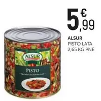 Alsur - Pisto Lata