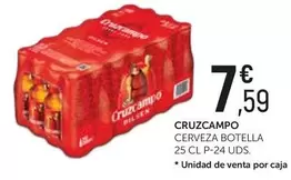 Cruzcampo - Cerveza Botella
