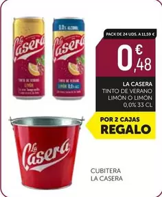 La Casera - Tinto De Verano Limon O Limon 0,0%
