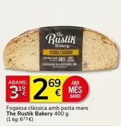 The Rustik Bakery - Fogassa Clàssica Amb Pasta Mare 