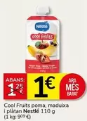 Nestlé - Cool Fruits Poma, Maduixa I Plàtan