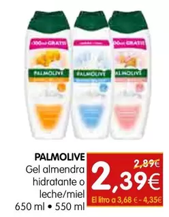 Palmolive - Gel Almendra Hidratante O Leche
