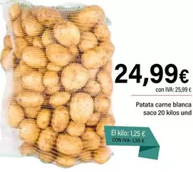 Patata Carne Blanca