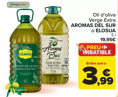 Aromas Del Sur/Elosua - Aceite De Oliva Virgen Extra 