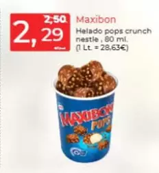 Maxibon - Helado Pops Crunch Nestle