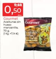 Gourmet - Aceitunas Sin Hueso Manzanilla