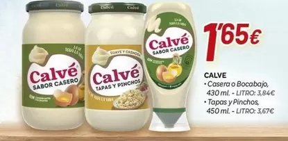 Calvé - Casera O Bacabajo/Tapas Y Pinchos