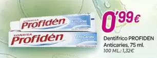 Profidén - Dentifrico Anticaries