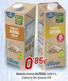 Alteza - Bebida Avena