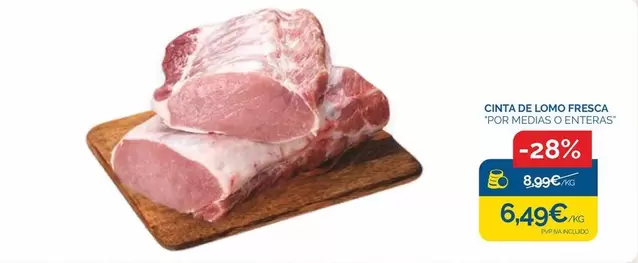 Cinta De Lomo Fresca