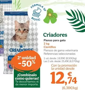 Criadores - Pienso Para Gato