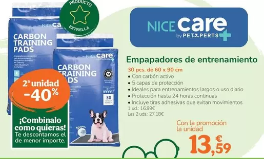 Nice Care - Empapadores De Entrenamiento