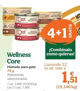 Wellness Core - Humedo Para Gato