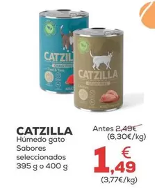 Catzilla - Humedo Gato Sabores Seleccionados