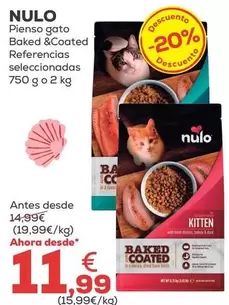 Nulo - Pienso Gato Baked&coated