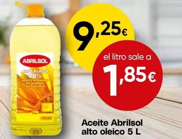 Abrilsol - Aceite Alto Oleico