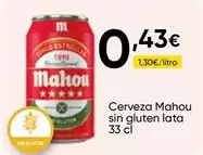 Mahou - Cerveza Sin Gluten Lata