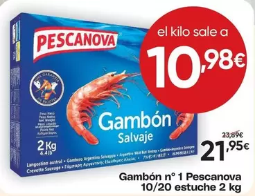 Pescanova - Gambón No 1 10/20 Estuche