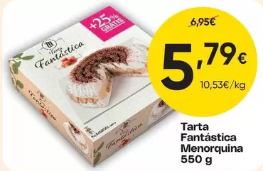 La Menorquina - Tarta Fantastica
