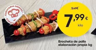 Froiz - Brocheta De Pollo Elaboración Propia