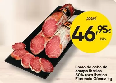Florencio Gómez - Lomo De Cebo De Campo Ibérico 50% Raza Ibérica