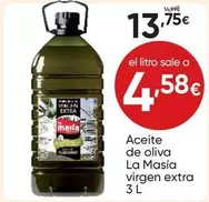 La Masía - Aceite De Oliva Virgen Extra