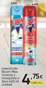 Bloom - Insecticida Max Moscas Y Mosquitos