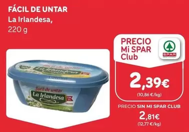 Spar - Lacteau De La Irlandesa