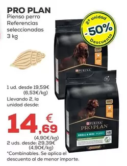 Pro Plan - Pienso Perro Referencias Seleccionadas