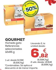 Gourmet - Humedo Gato Referencias Seleccionadas