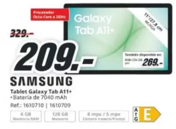 Samsung - Tablet Galaxy Tab A11+