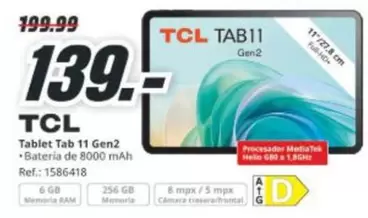 TCL - Tablet Tab 11 Gen2