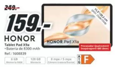 Honor - Tablet Pad X9a
