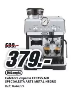 DeLonghi - Cafetera Express EC9155.MB Specialista Arte Metal Negro