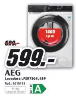 AEG - Lavadora Lfsr7304l4bp