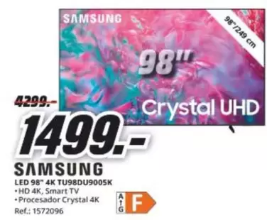Samsung - Led 98" 4k Tu98du9005k