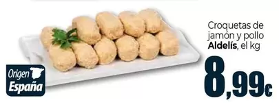Aldelis - Croquetas De Jamón Y Pollo