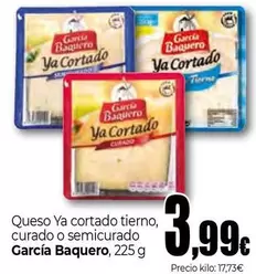 García Baquero - Queso Ya Cortado Tierno, Curado O Semicurado