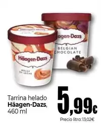 Häagen-Dazs - Tarrina Helado