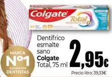 Colgate - Dentífrico Esmalte Sano