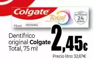 Colgate - Dentífrico Original Total