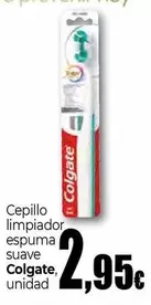 Colgate - Cepillo Limpiador Espuma Suave