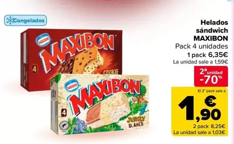 Maxibon - Helados Sandwich